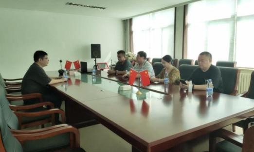 山东海促会赵会长一行和中国银河证券股投公司王总一行划分于今日上午和下昼到pg电子工业园指导督导事情