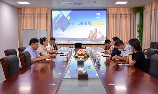 日照国济医疗一众向导莅临pg电子旅行洽谈