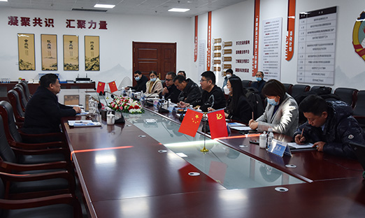 热烈接待河南中原红饮料有限责任公司程董事长再次莅临详谈相助事宜