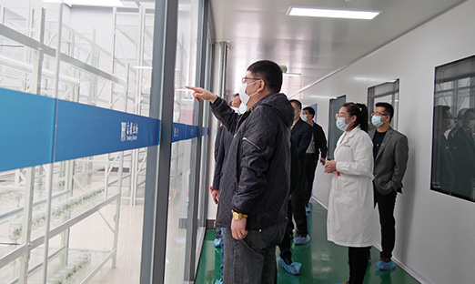 热烈接待山东黄河生态生长集团董建辉董事长一行莅临山东pg电子集团旅行洽谈